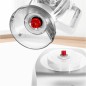 Bosch MultiTalent 8 MC812S814 Køkkenmaskine Børstet rustfrit stål/hvid